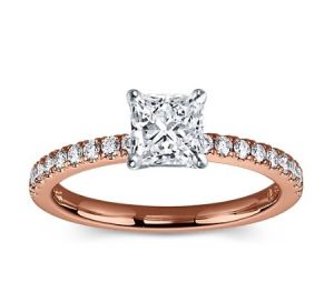 Engagement ring ideas - Luscious blog - Petite Pave Engagement Ring in Rose Gold.jpg
